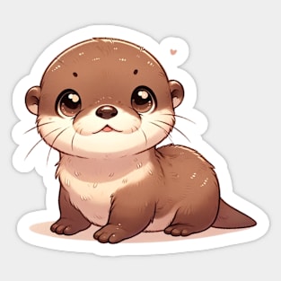 Baby Otter Sticker